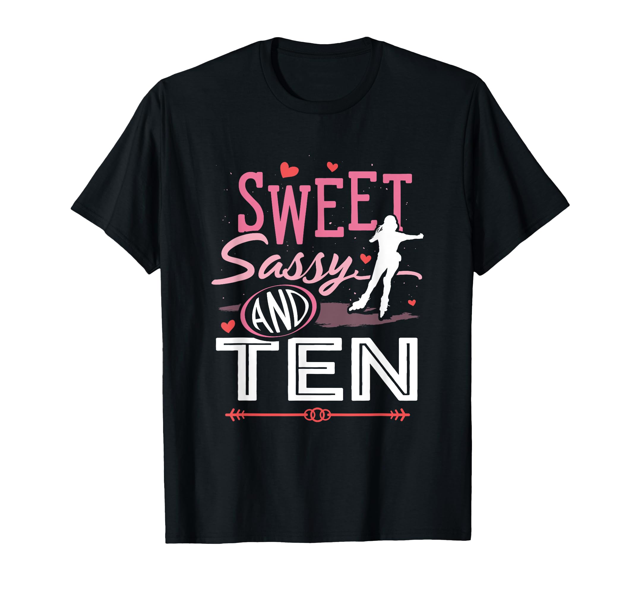 Sassy And Ten Derby Skates Roller T-Shirt - Unique Graphic for Adults - T-Shirt, Sweatshirt, Hoodie
