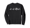 Soccer Heartbeat Ball Funny Soccer Sweatshirt - Custom Art Print Unisex - T-Shirt, Sweatshirt, Hoodie