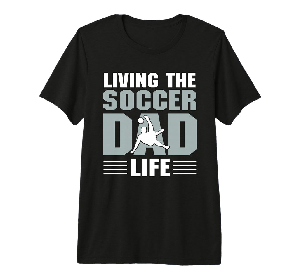 Soccer Dad Fathers Day Tri Blend T-Shirt - Graphic Print for Adults - T-Shirt, Sweatshirt, Hoodie