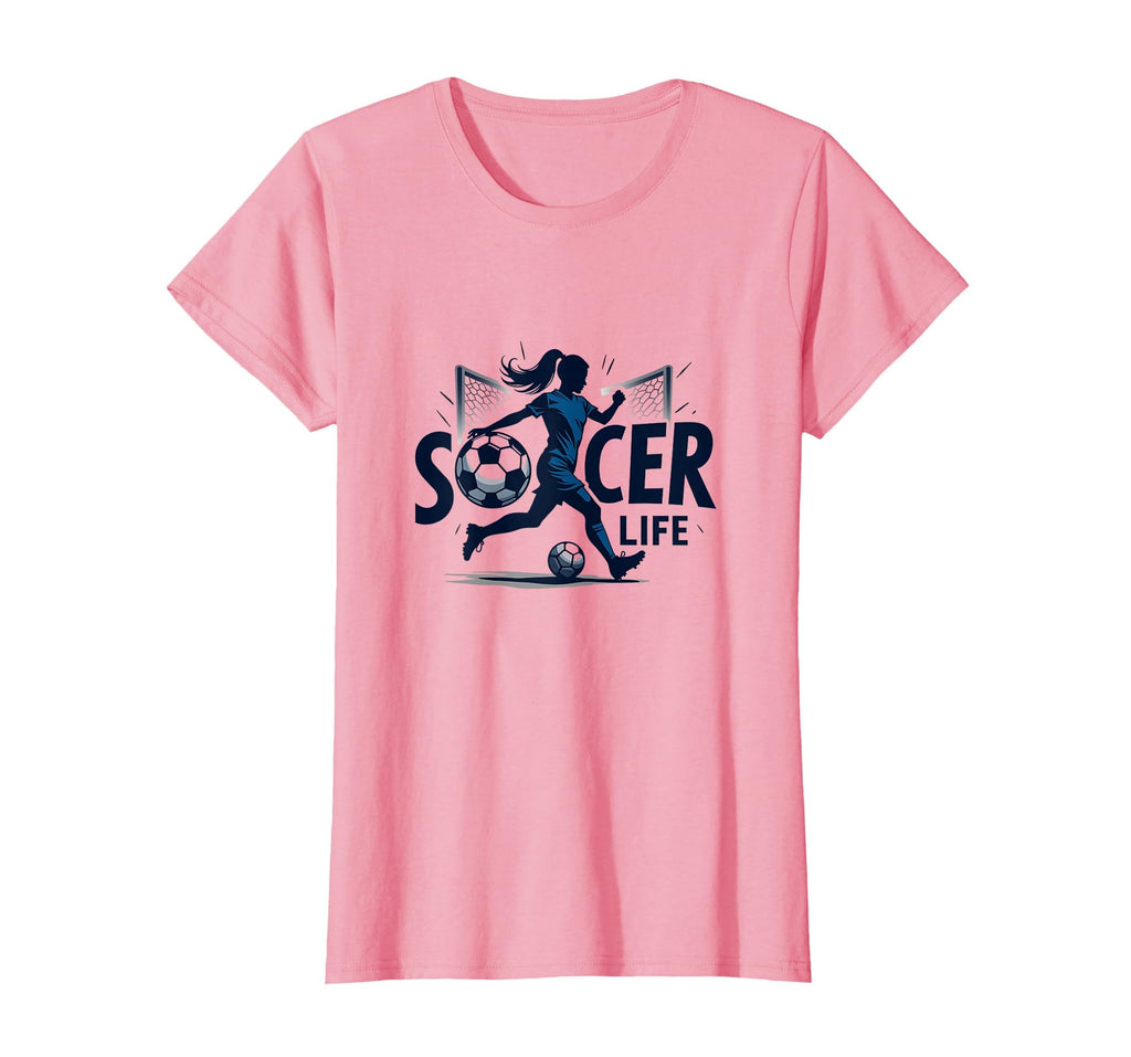 Soccer Is Life Womens Passion Beautiful T-Shirt - Unique Graphic Men Women - T-Shirt, Sweatshirt, Hoodie