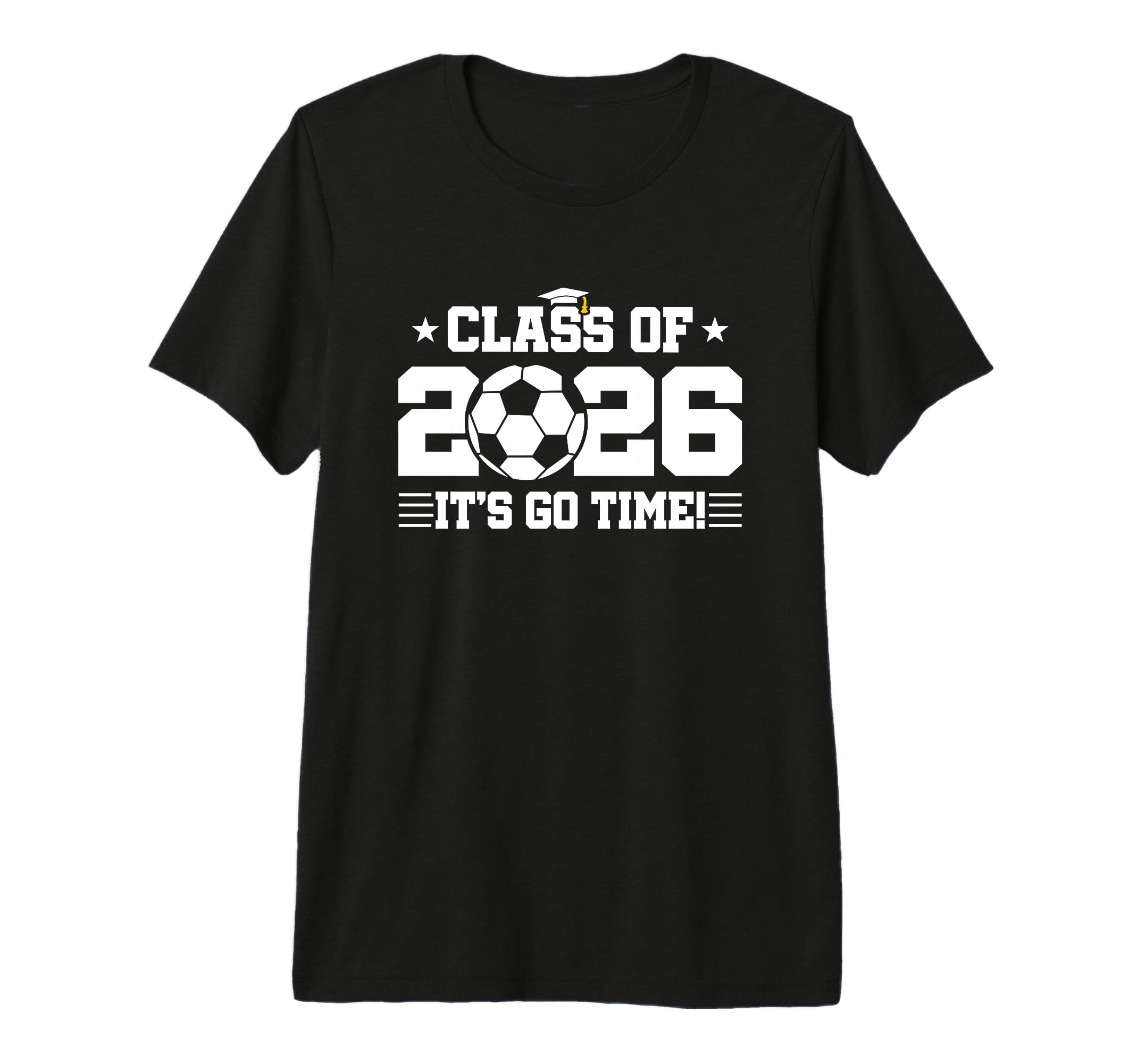 2026 Soccer Team Player 2026 Graduation T-Shirt - Graphic Print Men Women - T-Shirt, Sweatshirt, Hoodie