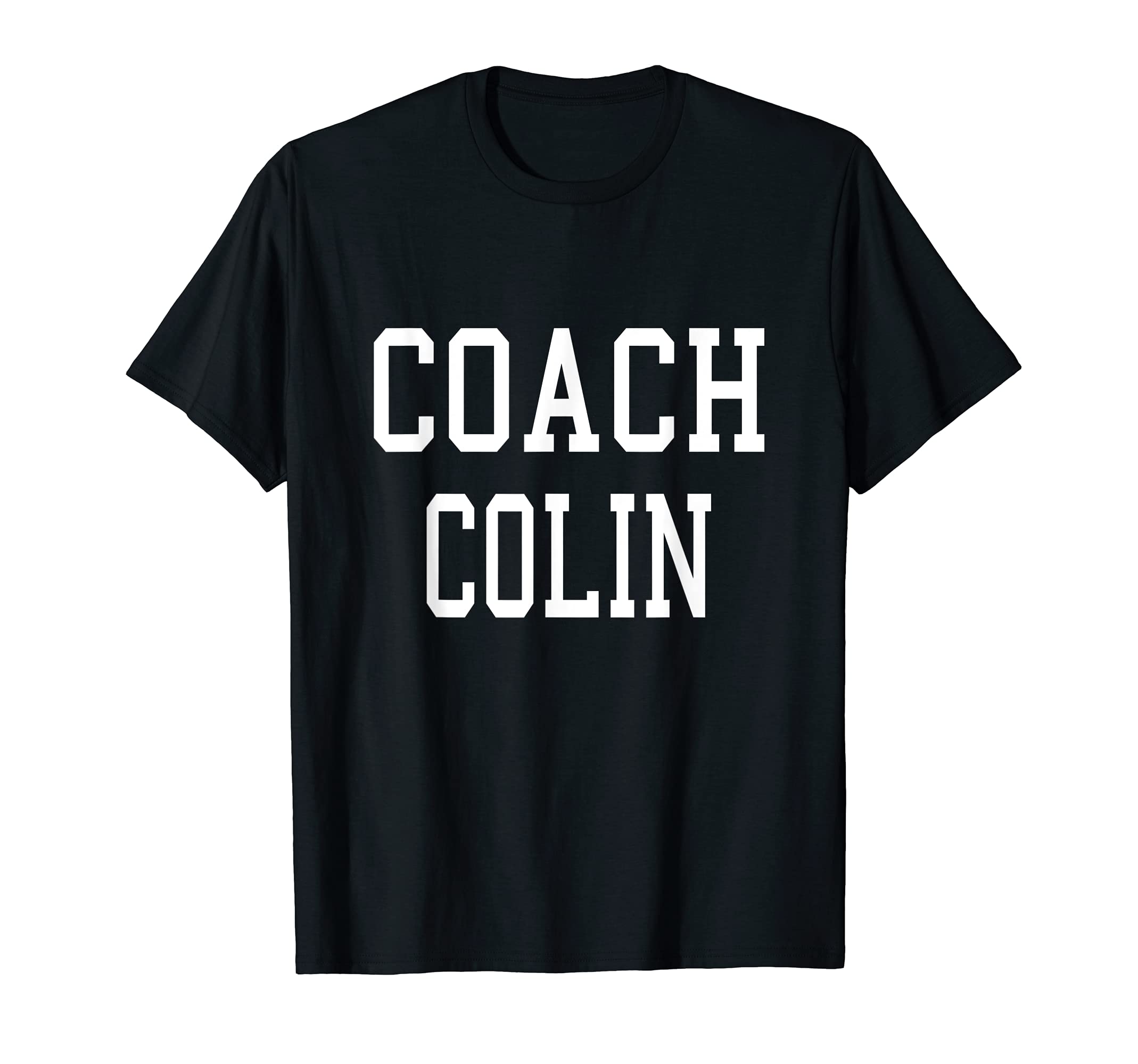Coach Colin Custom Football Soccer T-Shirt - Aesthetic Graphic for Adults - T-Shirt, Sweatshirt, Hoodie
