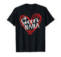 Soccer Nana Heart Nana Soccer Player T-Shirt - Custom Art Print Men Women - T-Shirt, Sweatshirt, Hoodie
