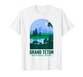 Grand Tetons Bears Grand Teton National T-Shirt - Minimalist Print Unisex - T-Shirt, Sweatshirt, Hoodie