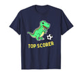 T Rex Dinosaur Playing Football T-Shirt - Minimalist Print Men Women - T-Shirt, Sweatshirt, Hoodie