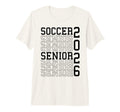 Soccer Senior Night Soccer Senior 2026 T-Shirt - Custom Art Print Unisex - T-Shirt, Sweatshirt, Hoodie
