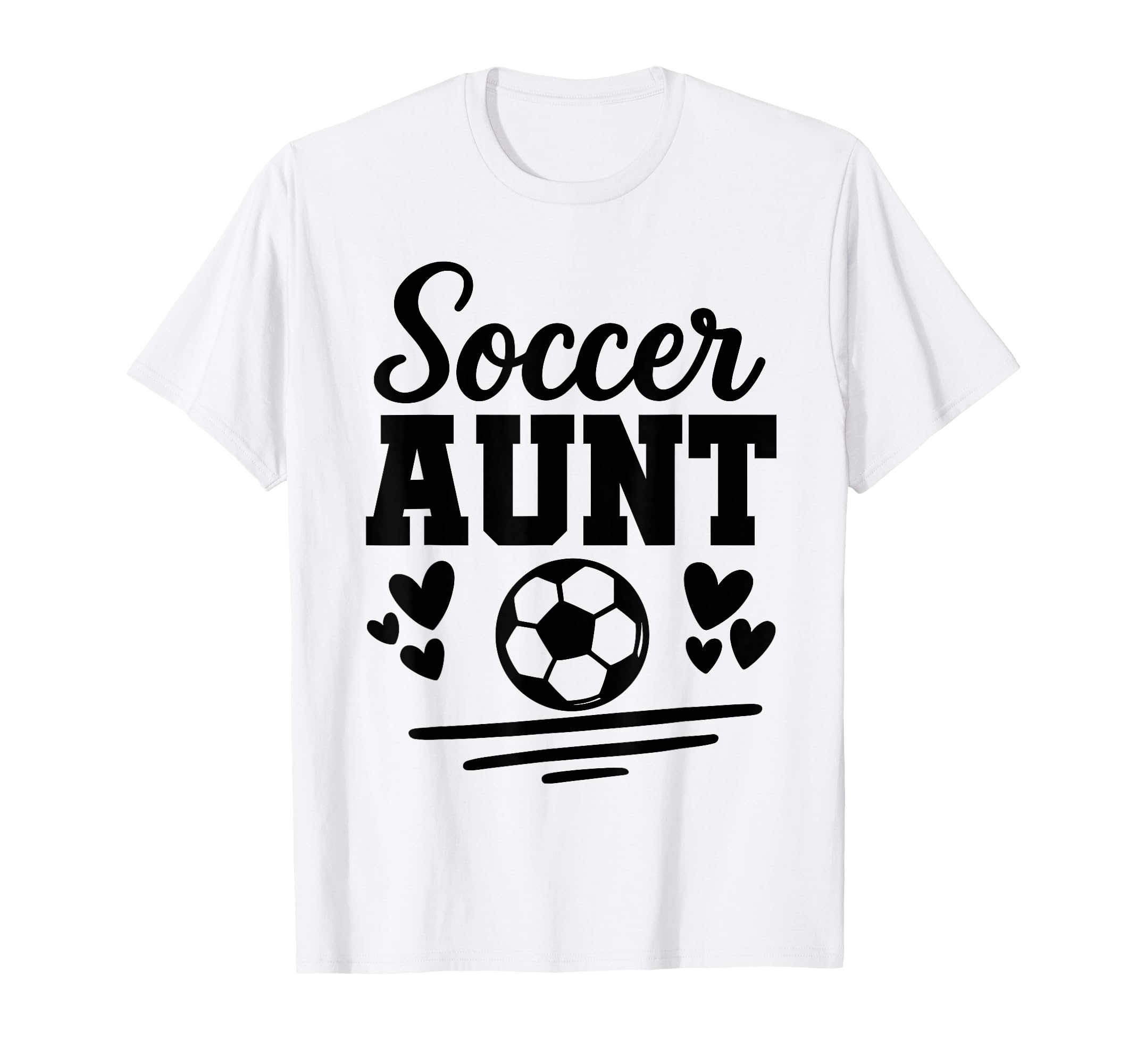 Soccer Aunt Soccer Player Matching T-Shirt - Custom Art Print for Adults - T-Shirt, Sweatshirt, Hoodie