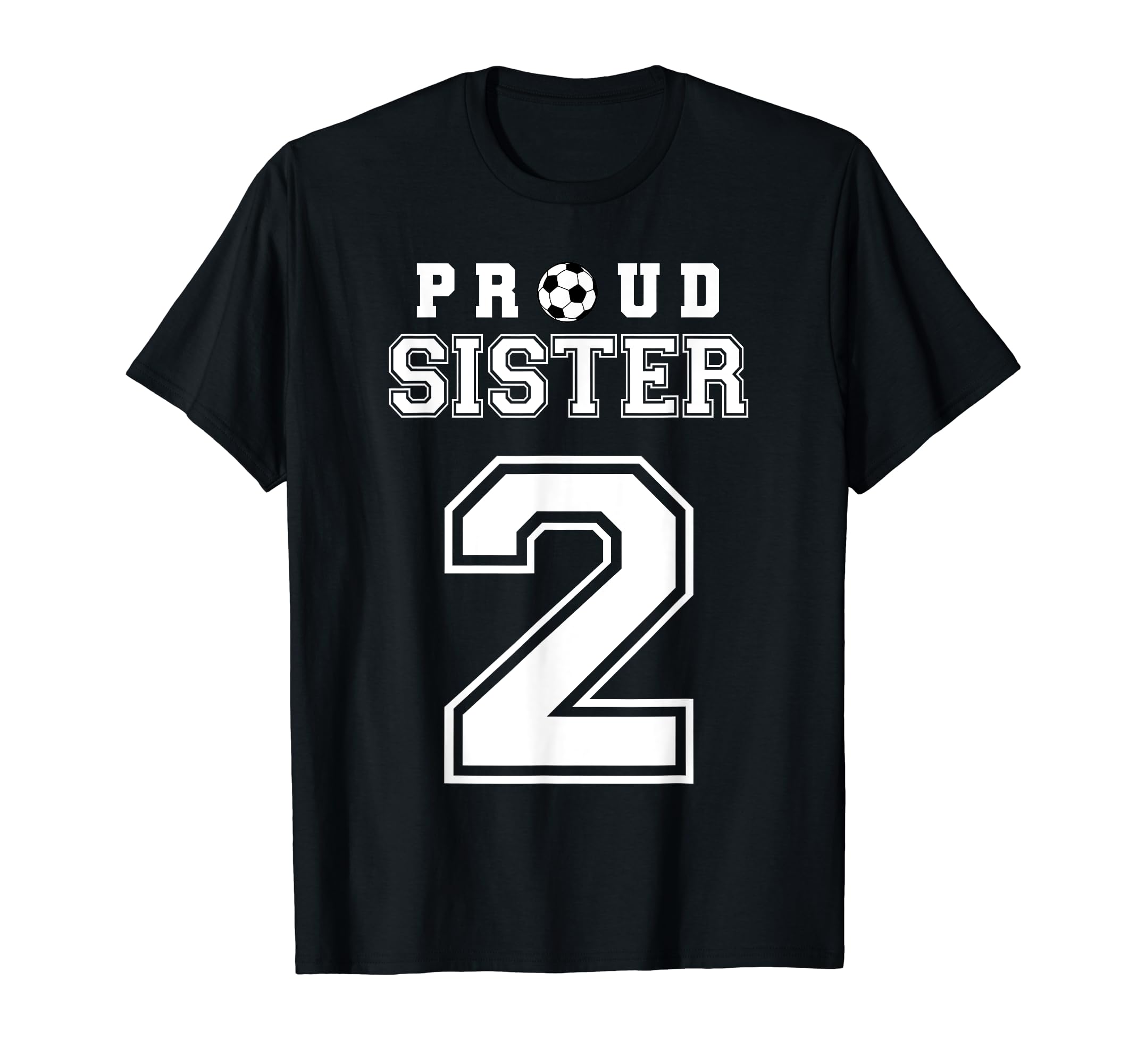 Number 2 Custom Proud Soccer Futbol T-Shirt - Aesthetic Graphic Unisex - T-Shirt, Sweatshirt, Hoodie
