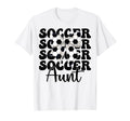 Soccer Aunt Soccer Auntie Coquette T-Shirt - Fun Novelty Design for Adults - T-Shirt, Sweatshirt, Hoodie
