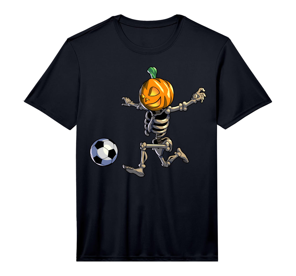 Soccer Skeleton Halloween Soccer T-Shirt - Aesthetic Graphic Men Women - T-Shirt, Sweatshirt, Hoodie