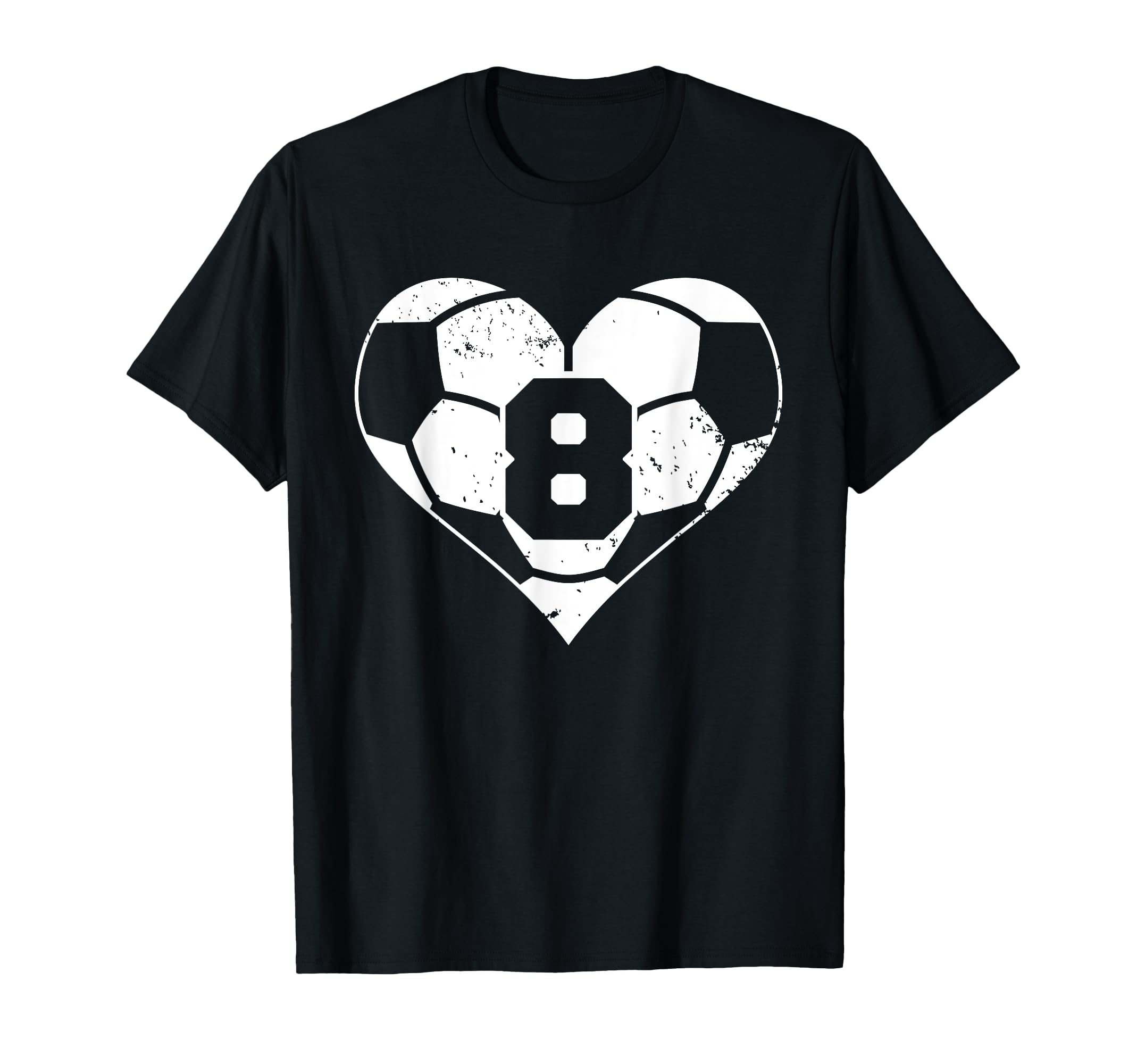 Soccer Number 8 Jersey Funny Soccer T-Shirt - Fun Novelty Design Unisex - T-Shirt, Sweatshirt, Hoodie