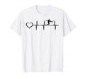 Soccer Heartbeat Heart Soccer Player T-Shirt - Trendy Graphic Unisex - T-Shirt, Sweatshirt, Hoodie