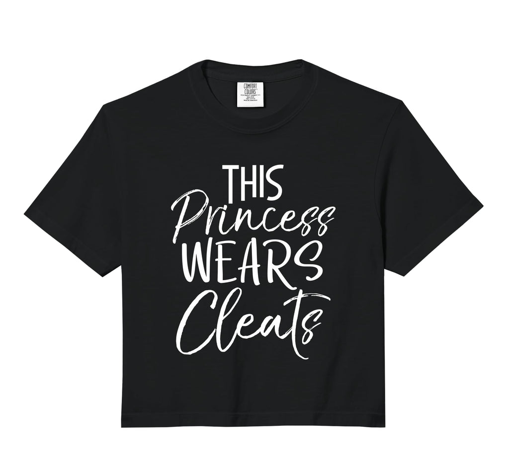 Soccer Gift Teen This Princess Wears T-Shirt - Trendy Graphic for Adults - T-Shirt, Sweatshirt, Hoodie