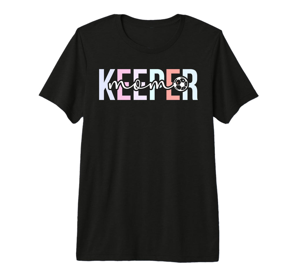 Boho Soccer Keeper Mom Soccer T-Shirt - Fun Novelty Design for Adults - T-Shirt, Sweatshirt, Hoodie