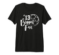 Number 13S Biggest Fan Soccer Player Mom T-Shirt - Graphic Print Unisex - T-Shirt, Sweatshirt, Hoodie