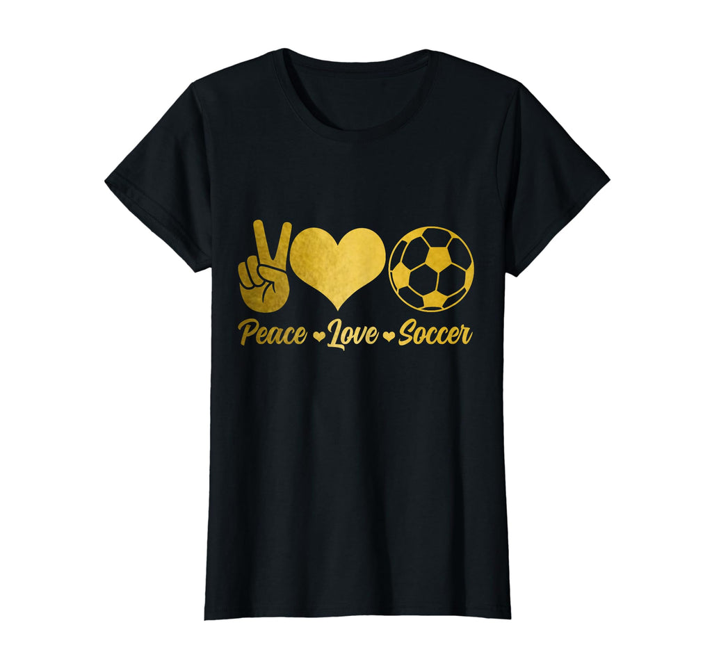 Soccer Player Peace Love Soccer Player T-Shirt - Streetwear Style Unisex - T-Shirt, Sweatshirt, Hoodie