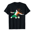 Ireland National Soccer Irish Flag T-Shirt - Unique Graphic for Adults - T-Shirt, Sweatshirt, Hoodie