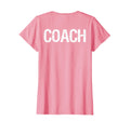 Coach Back Coaches Soccer Baseball T-Shirt - Aesthetic Graphic Men Women - T-Shirt, Sweatshirt, Hoodie