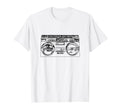 Old School Rap Boombox 80S Hip Hop T-Shirt - Streetwear Style for Adults - T-Shirt, Sweatshirt, Hoodie
