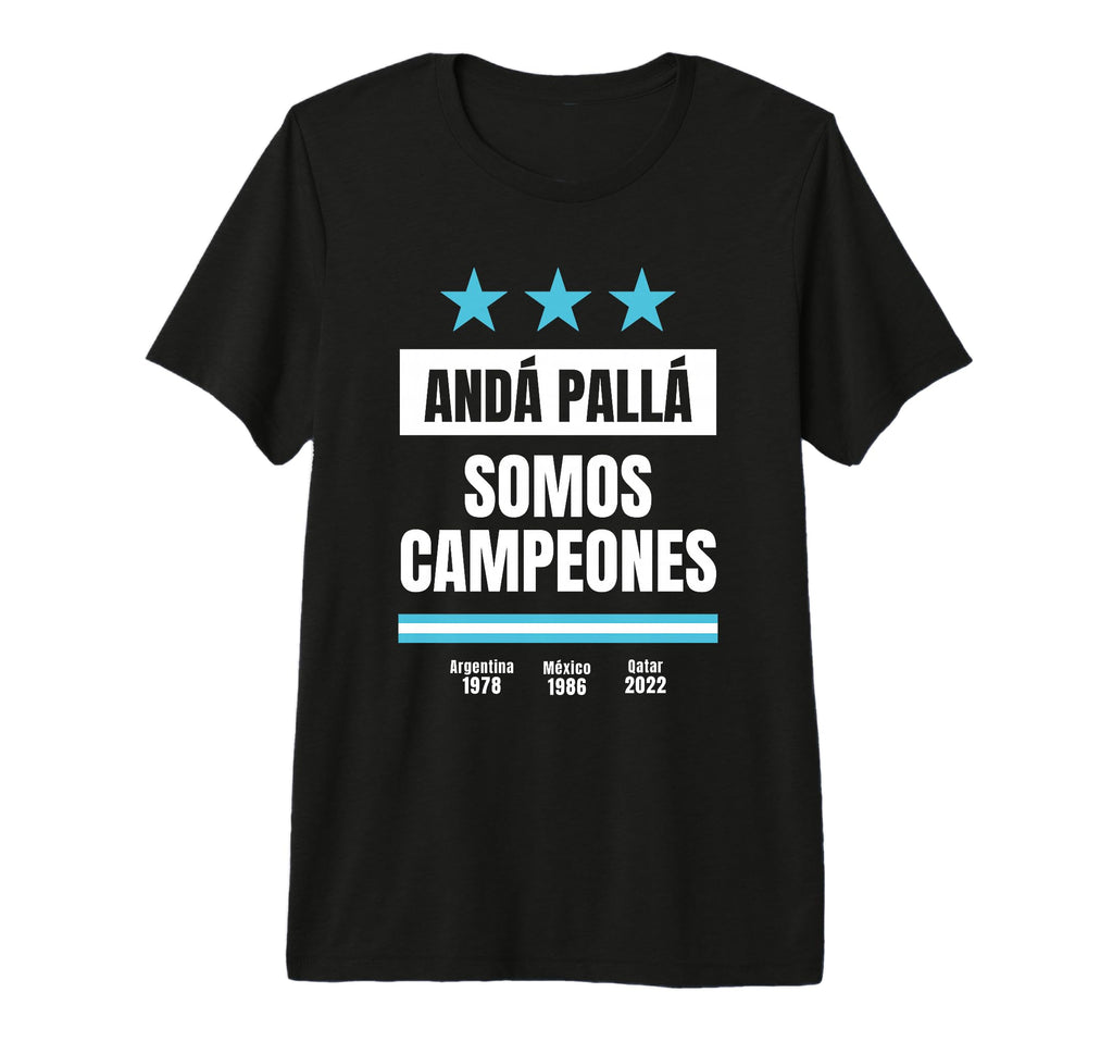 Argentina World Champion 2022 Soccer T-Shirt - Minimalist Print Men Women - T-Shirt, Sweatshirt, Hoodie