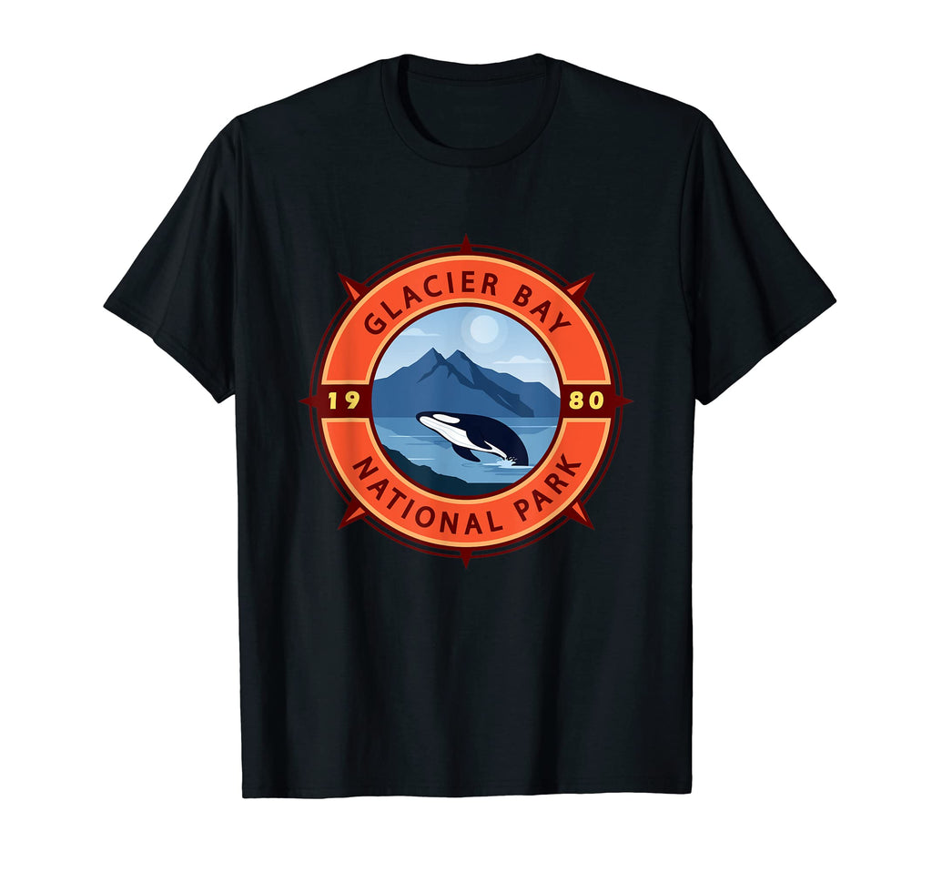 Glacier Bay National Park Orca T-Shirt - Casual Everyday Wear Men Women - T-Shirt, Sweatshirt, Hoodie
