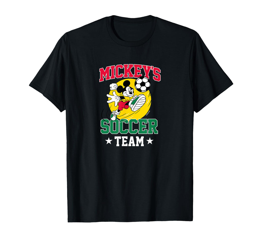 Mickeys Soccer Team T-Shirt - Aesthetic Graphic for Adults - T-Shirt, Sweatshirt, Hoodie