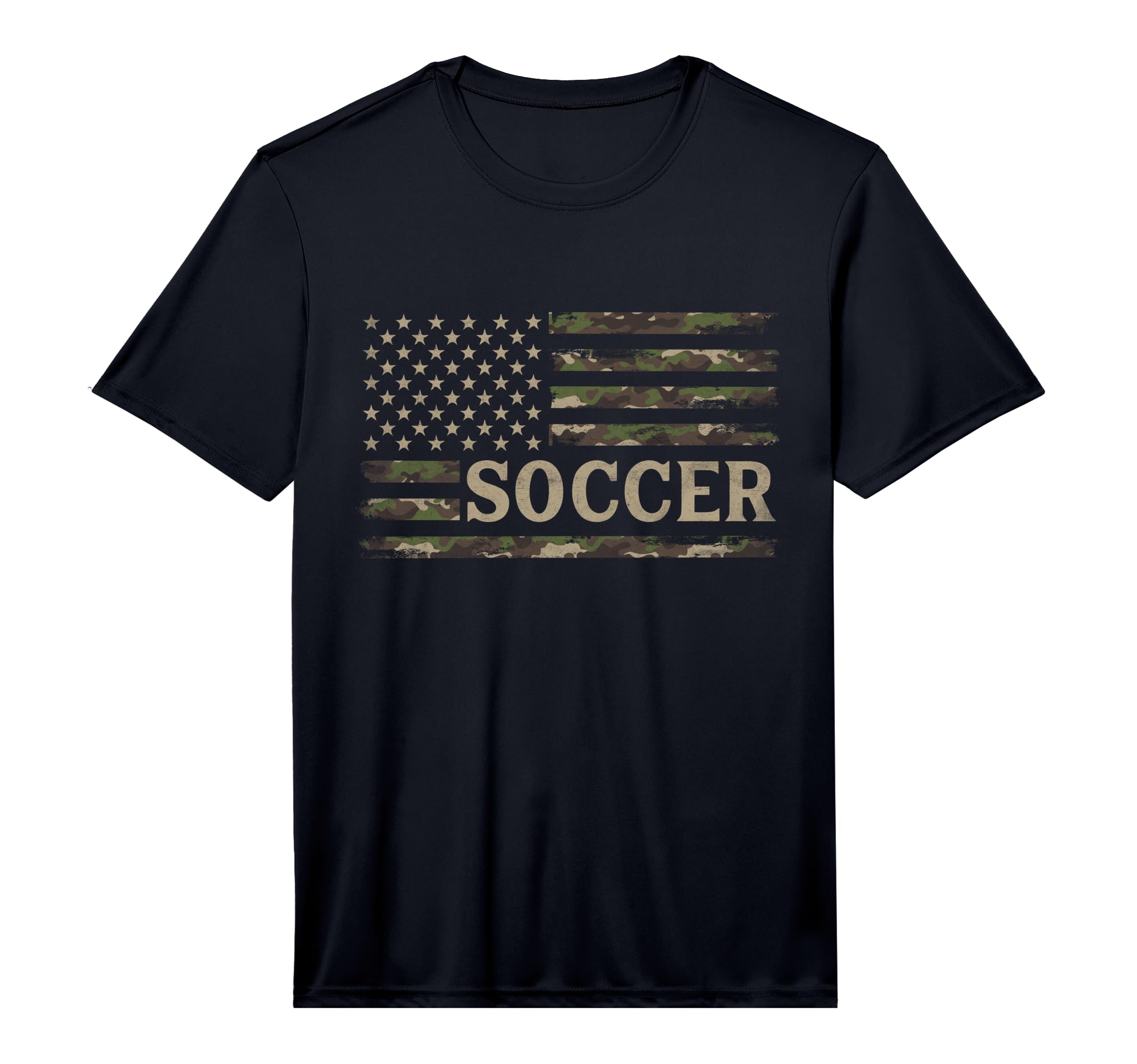 Mens Camo Soccer Camourflage Usa T-Shirt - Casual Everyday Wear for Adults - T-Shirt, Sweatshirt, Hoodie