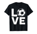 Love Football Or Soccer T-Shirt - Aesthetic Graphic Unisex - T-Shirt, Sweatshirt, Hoodie