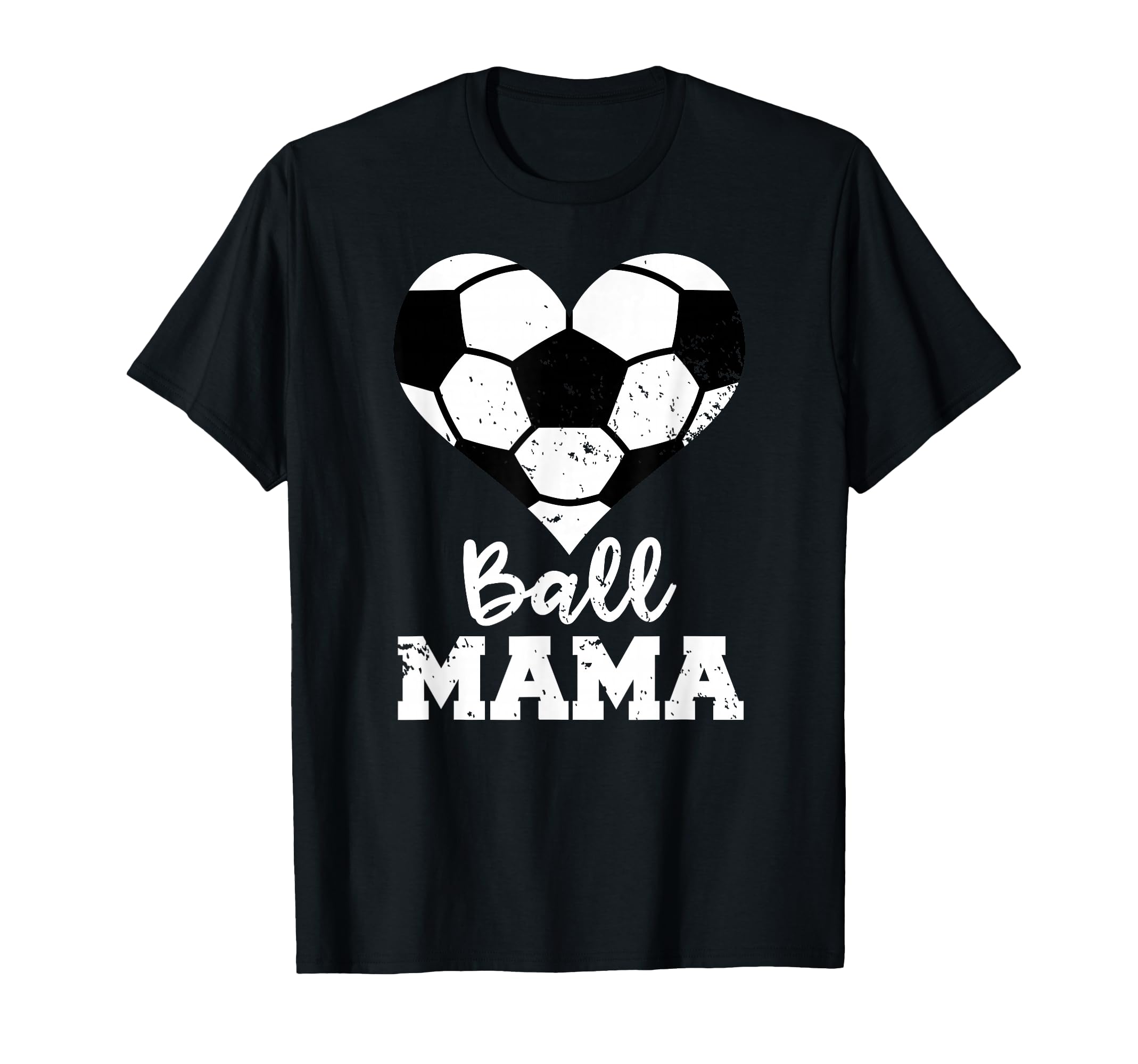 Ball Mama Funny Soccer Mama T-Shirt - Custom Art Print Unisex - T-Shirt, Sweatshirt, Hoodie