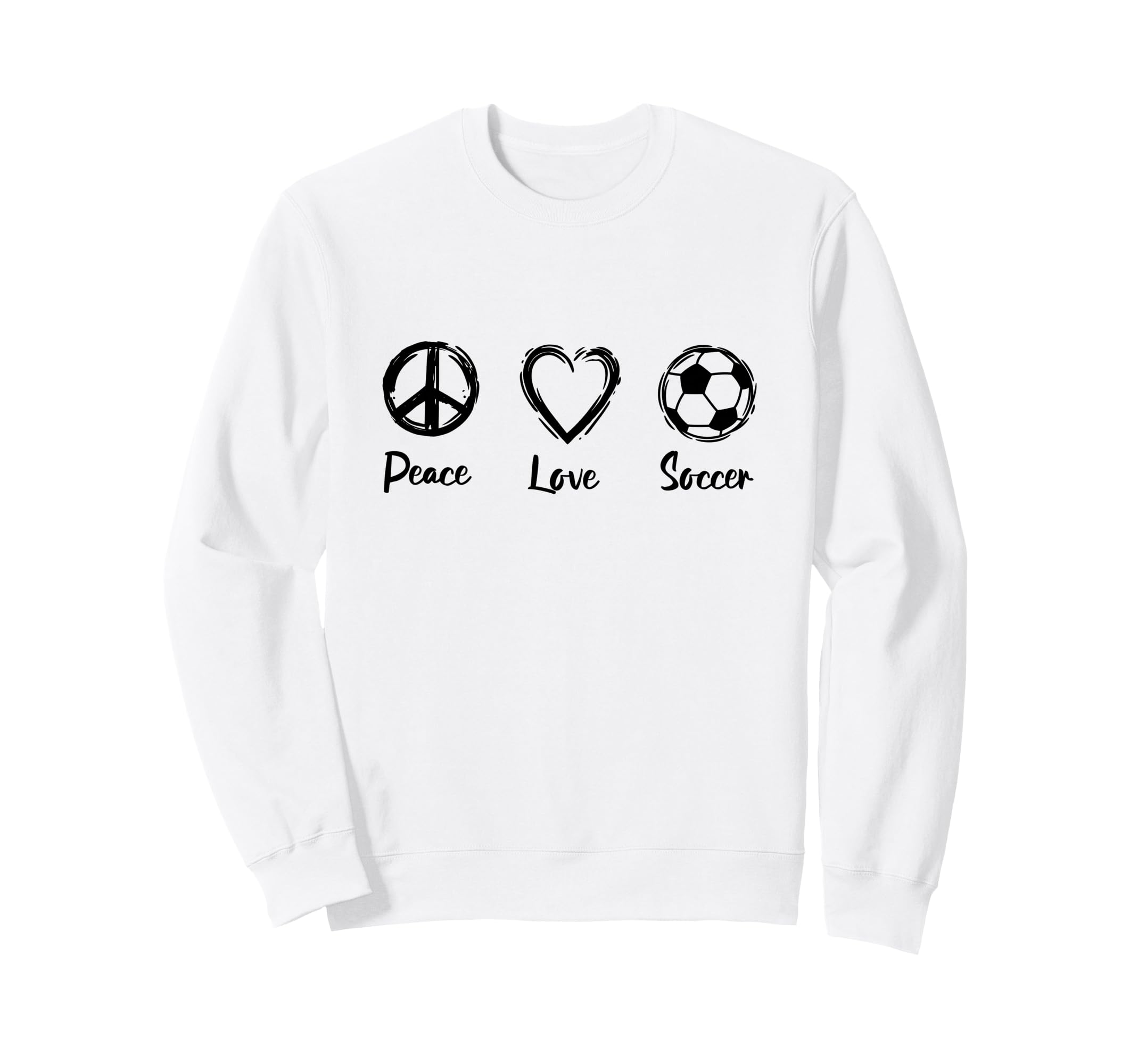 Soccer Motivation Soccer Fan Ball Sweatshirt - Minimalist Print Unisex - T-Shirt, Sweatshirt, Hoodie