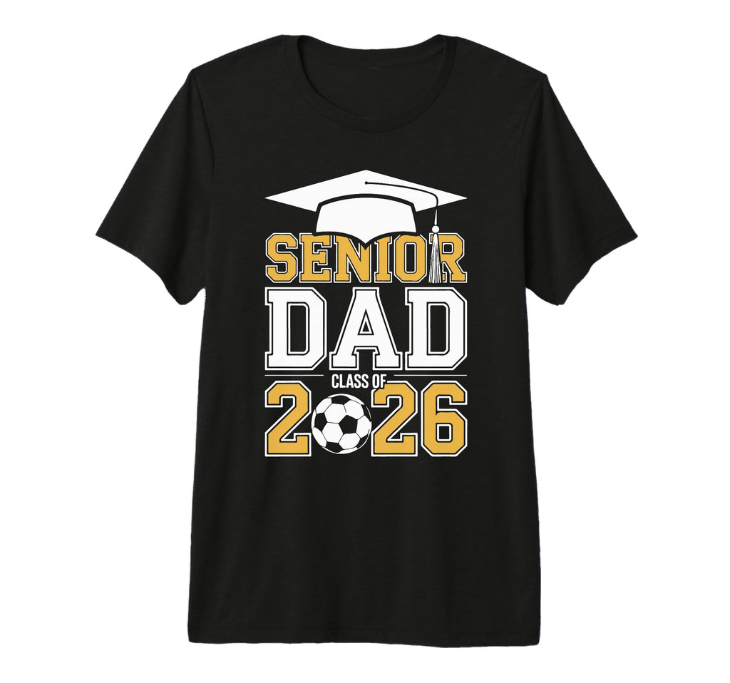 Mens Senior Dad Class 2026 Graduate T-Shirt - Trendy Graphic for Adults - T-Shirt, Sweatshirt, Hoodie