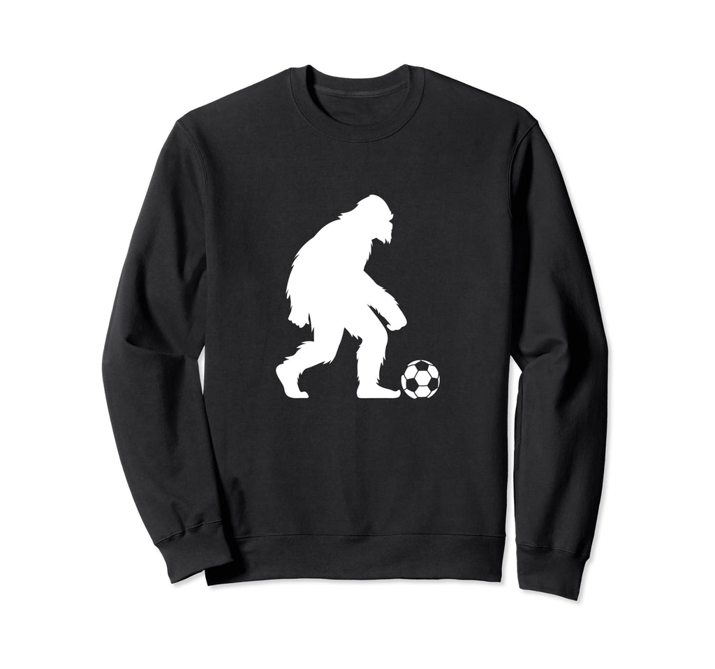 Funny Bigfoot Soccer Football Sweatshirt - Custom Art Print for Adults - T-Shirt, Sweatshirt, Hoodie