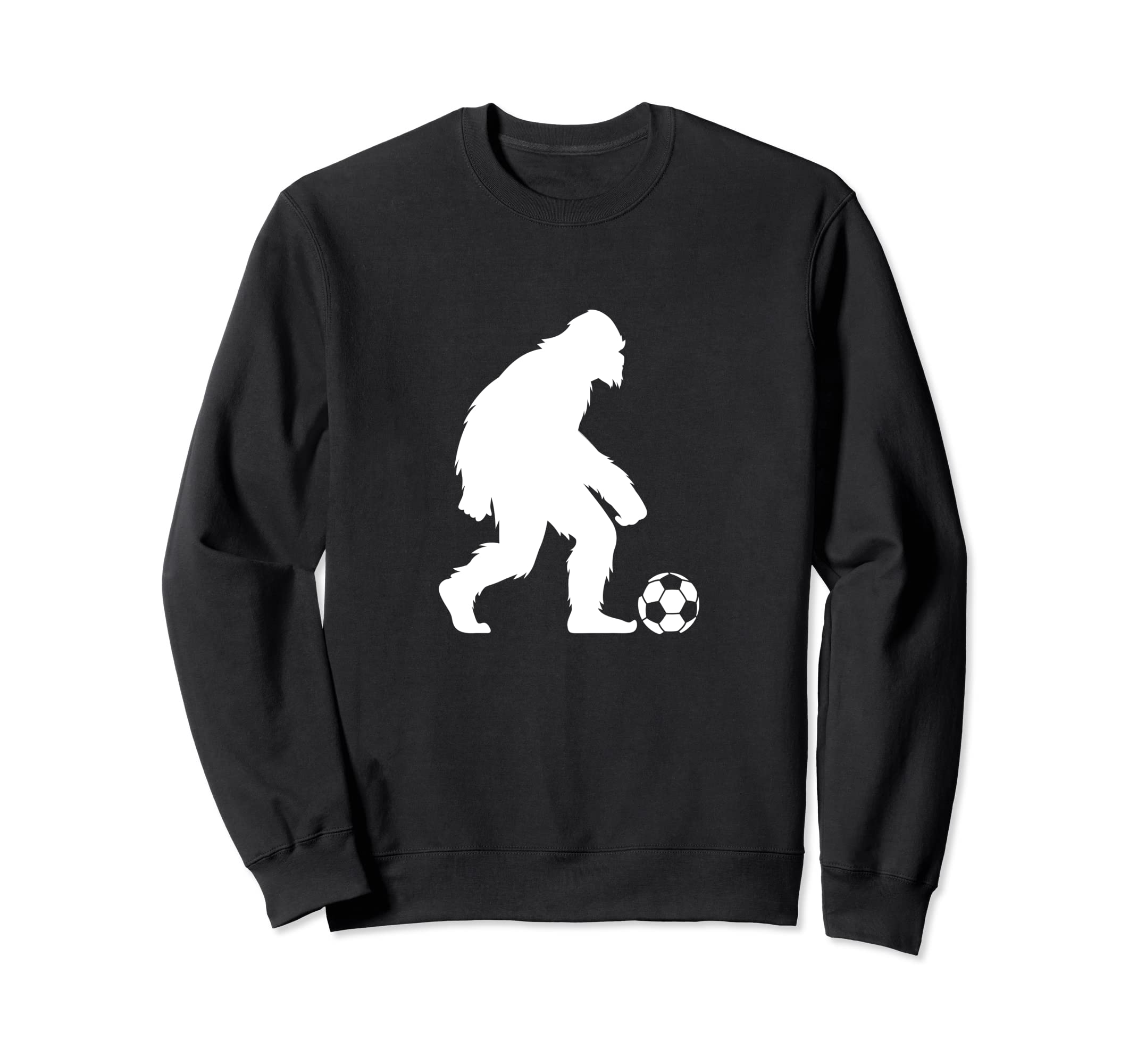 Funny Bigfoot Soccer Football Sweatshirt - Custom Art Print for Adults - T-Shirt, Sweatshirt, Hoodie