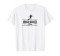 Proud Soccer Mom Son Silhouette Black T-Shirt - Minimalist Print Unisex - T-Shirt, Sweatshirt, Hoodie
