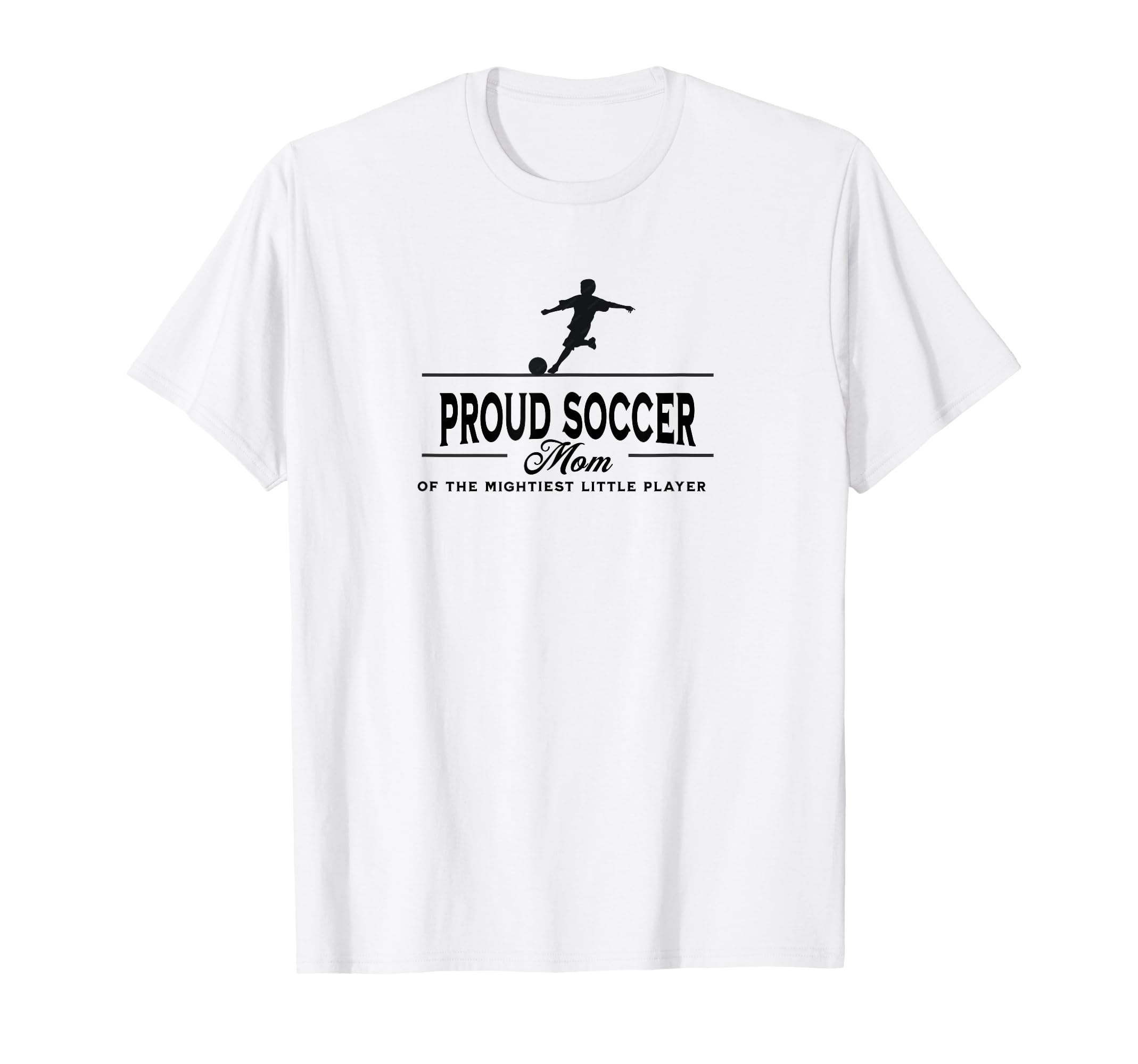 Proud Soccer Mom Son Silhouette T-Shirt - Aesthetic Graphic for Adults - T-Shirt, Sweatshirt, Hoodie