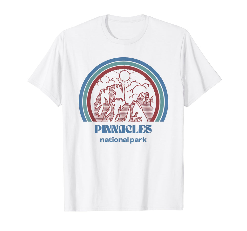 Pinnacles National Park Outdoor Hiking T-Shirt - Minimalist Print Unisex - T-Shirt, Sweatshirt, Hoodie