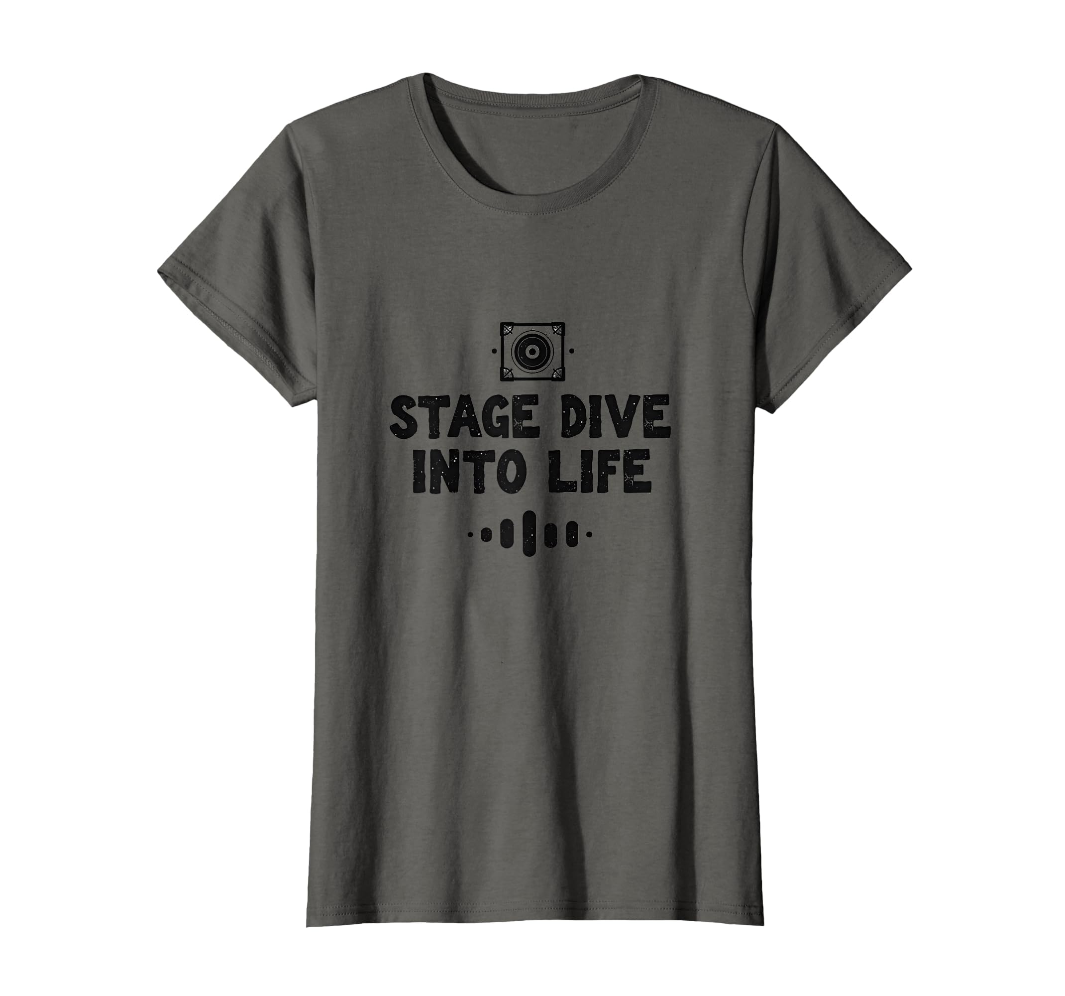 Stage Dive Into Life 90S Band T-Shirt - Casual Everyday Wear Men Women - T-Shirt, Sweatshirt, Hoodie