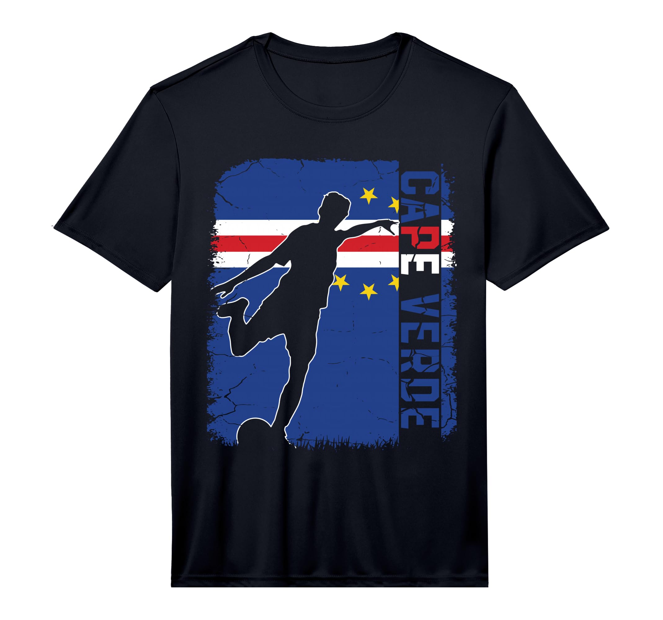 Cape Verde Soccer Team Cape Verde Flag T-Shirt - Streetwear Style Unisex - T-Shirt, Sweatshirt, Hoodie