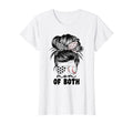 Womens Mom Both Soccer And Baseball Mama T-Shirt - Unique Graphic Unisex - T-Shirt, Sweatshirt, Hoodie