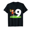 9Th Birthday Soccer 9 Years Old Soccer T-Shirt - Trendy Graphic Men Women - T-Shirt, Sweatshirt, Hoodie