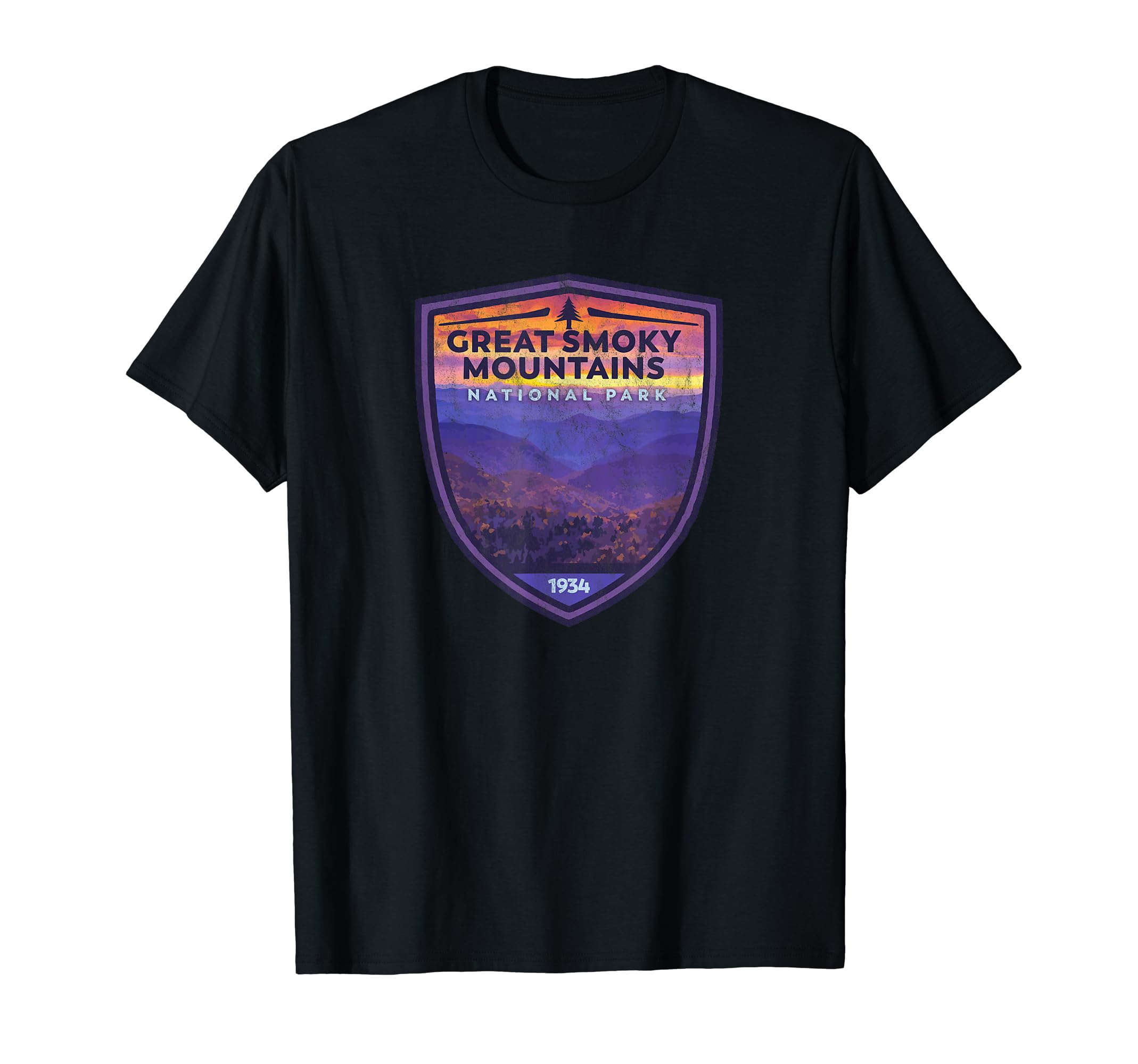 Great Smoky Mountains National Park T-Shirt - Custom Art Print for Adults - T-Shirt, Sweatshirt, Hoodie