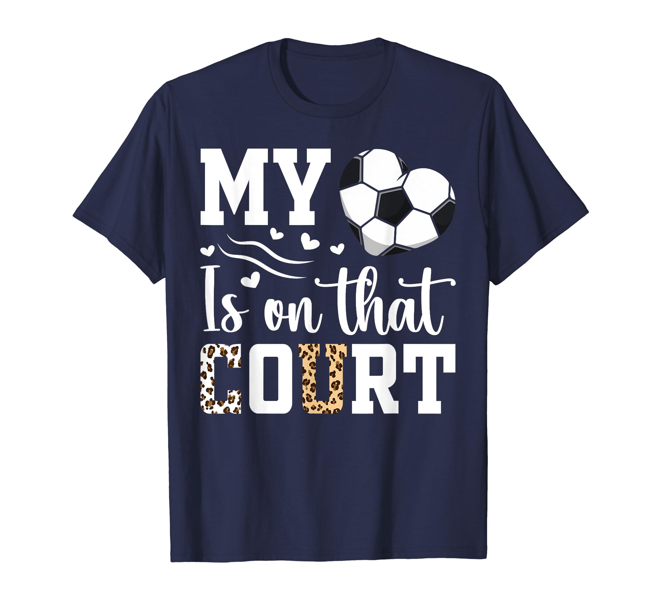 My Heart Is That Court Soccer Player T-Shirt - Aesthetic Graphic Men Women - T-Shirt, Sweatshirt, Hoodie