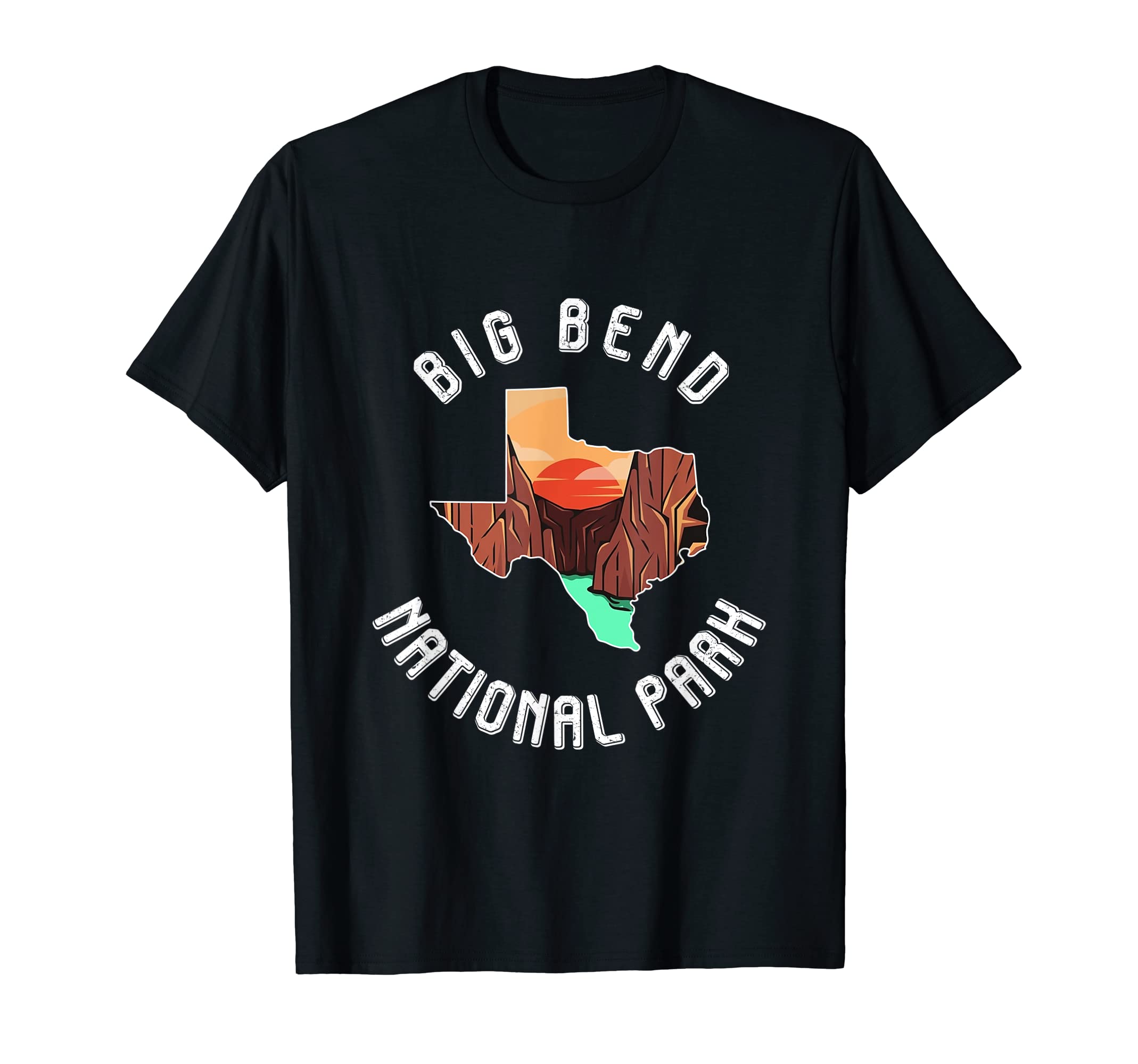 Big Bend National Park Sunset Inside T-Shirt - Unique Graphic Men Women - T-Shirt, Sweatshirt, Hoodie