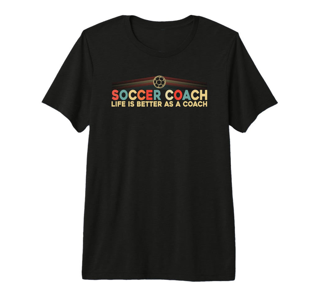Mens Soccer Coaching Training T-Shirt - Minimalist Print for Adults - T-Shirt, Sweatshirt, Hoodie