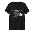 Lifes About Goals And Assists T-Shirt - Aesthetic Graphic for Adults - T-Shirt, Sweatshirt, Hoodie