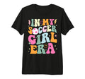 My Soccer Era Groovy Soccer Tri Blend T-Shirt - Streetwear Style Unisex - T-Shirt, Sweatshirt, Hoodie