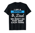 Funny Soccer Dad Goalie Sports Gift T-Shirt - Minimalist Print for Adults - T-Shirt, Sweatshirt, Hoodie