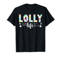 Lolly Life Lolly Grandma Lolly T-Shirt - Minimalist Print Unisex - T-Shirt, Sweatshirt, Hoodie