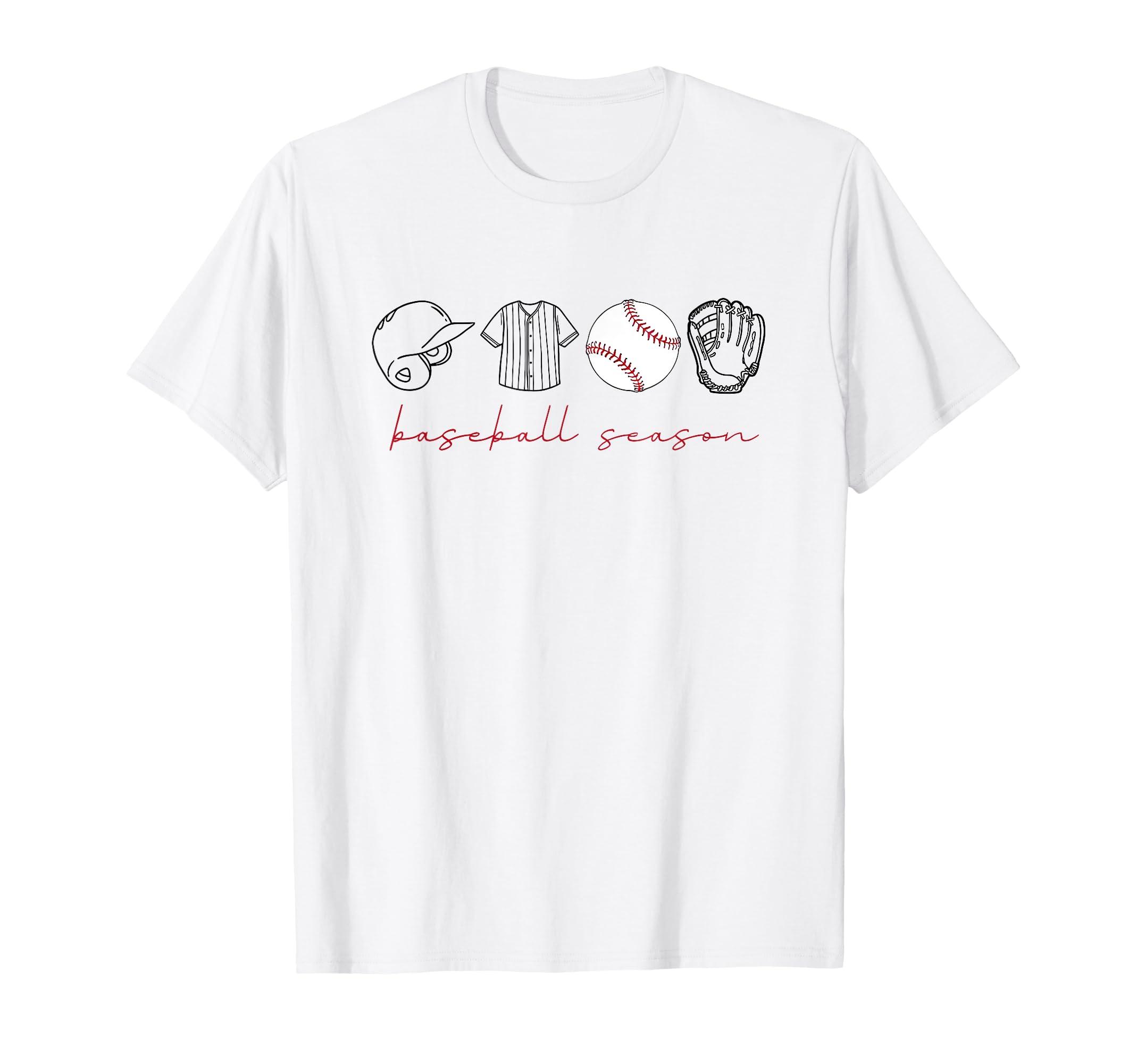 Game Day Baseball Season Sweatshirt - Custom Art Print Unisex - T-Shirt, Sweatshirt, Hoodie