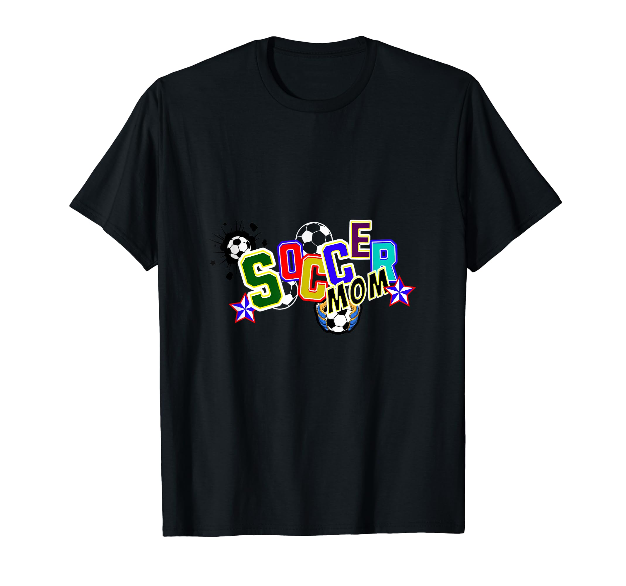Soccer Mom Colorful Soccer Gifts T-Shirt - Minimalist Print for Adults - T-Shirt, Sweatshirt, Hoodie